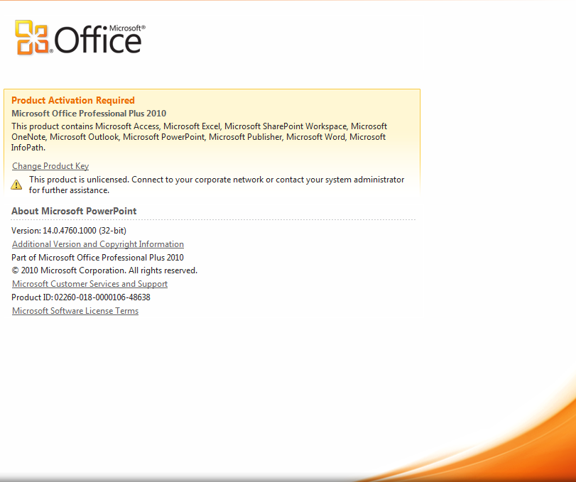 Лицензионный office 2010. Что значит копия Microsoft Office 2010.